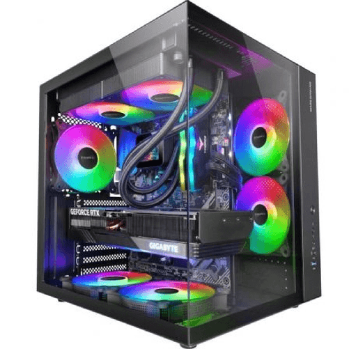 Mars Gaming Case computer desktop ATX Mars Gaming MCVONE Nero