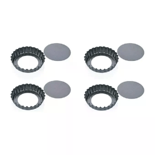Tescoma Stampo Crostatina Pezzi 4 Removibile Cm 10 Delicia