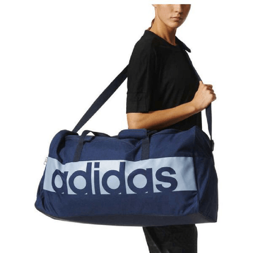 Adidas S99959 borsone Poliestere Nero, Bianco Adidas Borsa da Palestra Adidas Lin Per TB M