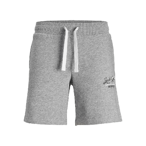 Jack & Jones Pantaloni Corti Sportivi da Uomo Jack & Jones JPSTANDY SWEAT 12225087 Grigio