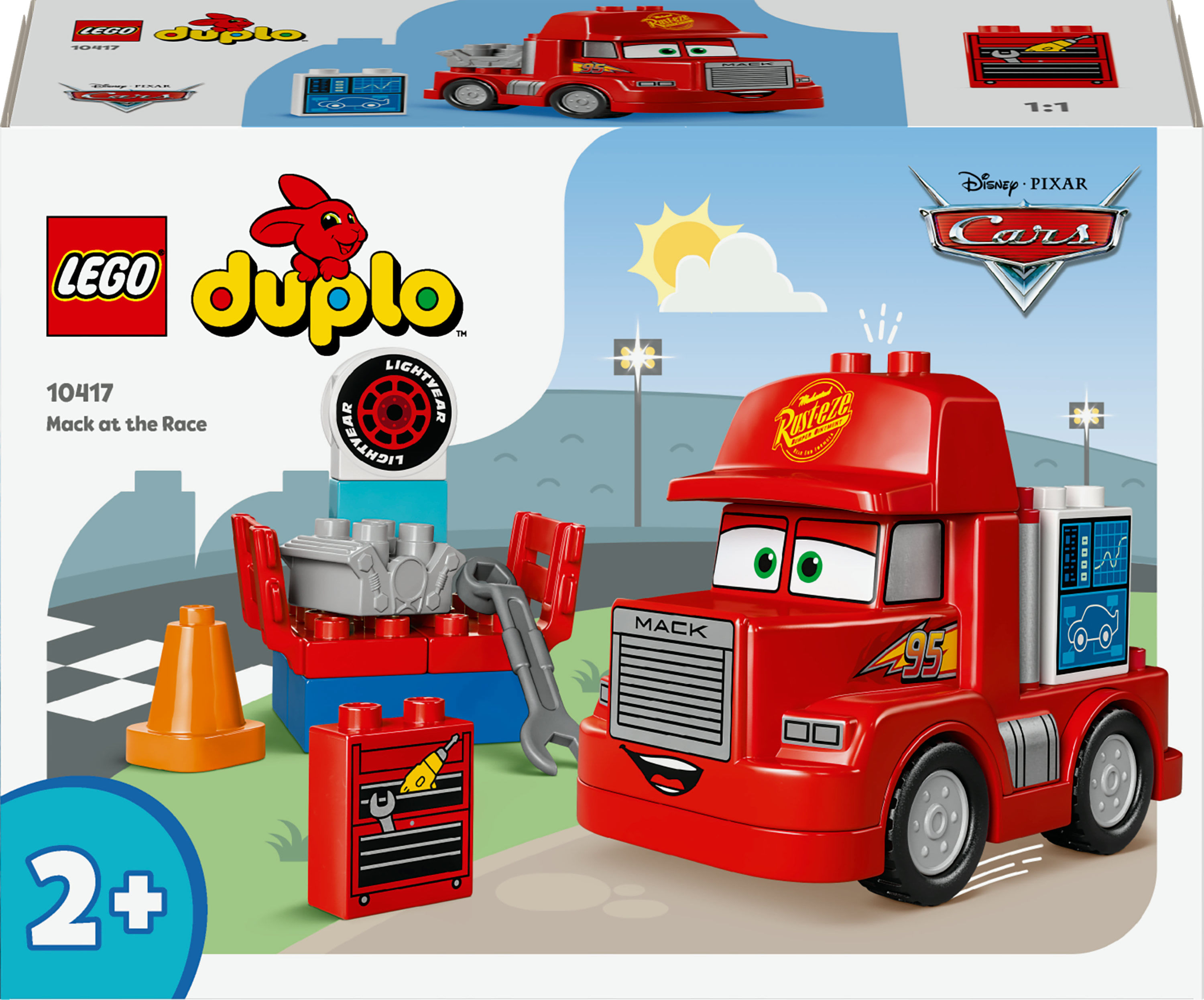 LEGO DUPLO Mack al circuito