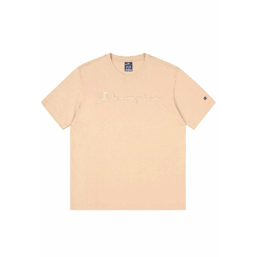 Champion Maglia a Maniche Corte Uomo Champion 220273 NATL Beige