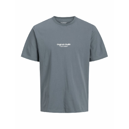 Jack & Jones Maglia a Maniche Corte Uomo Jack & Jones JORVESTERBRO TEE SS 12240121 Grigio
