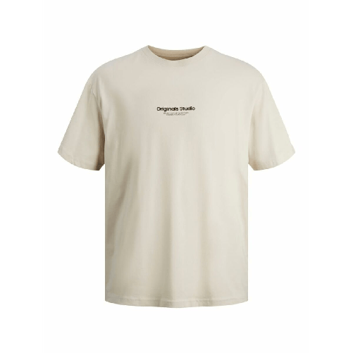 Jack & Jones Maglia a Maniche Corte Uomo Jack & Jones JORVESTERBRO TEE SS 12240121 Beige