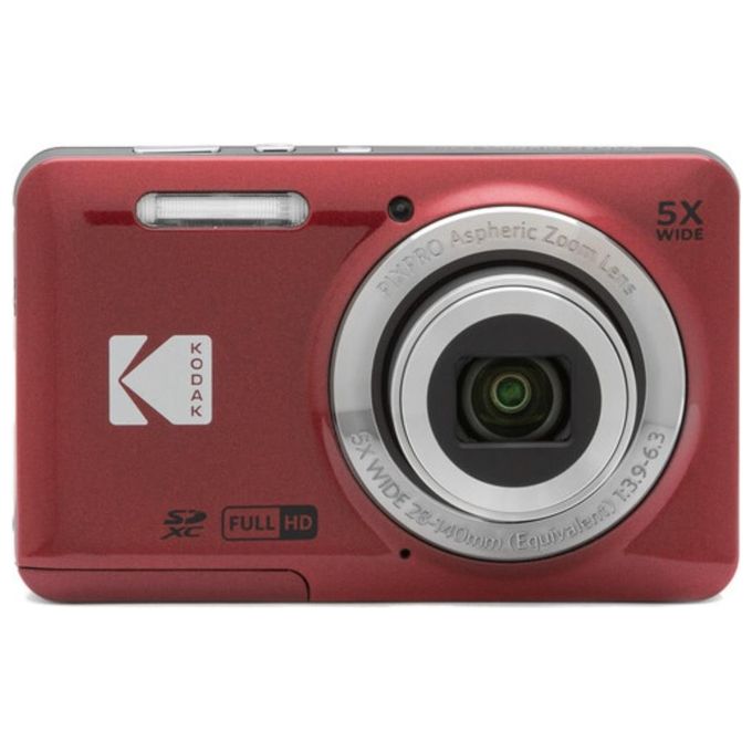 Kodak PIXPRO FZ55 1/2.3" Fotocamera compatta 16 MP CMOS 4608 x 3456 Pixel Rosso