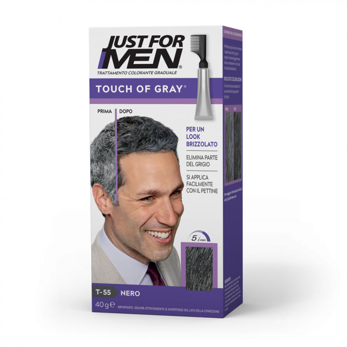 Combe Just For Men Touch of Gray T-55 Nero 40g Just For Men Touch of Gray T-55 Nero 40g