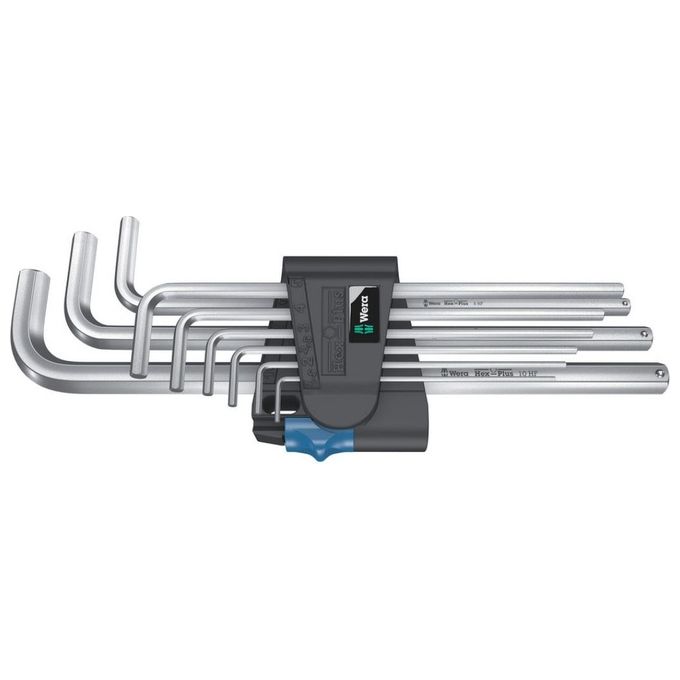 Wera 950l-9 Christmas Hex-plus Hf 1 Angle Wrench Set Wera 950/9 Christmas Hex-Plus HF 1