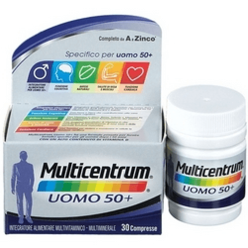 Multicentrum Uomo 50 Piu Compresse 40g