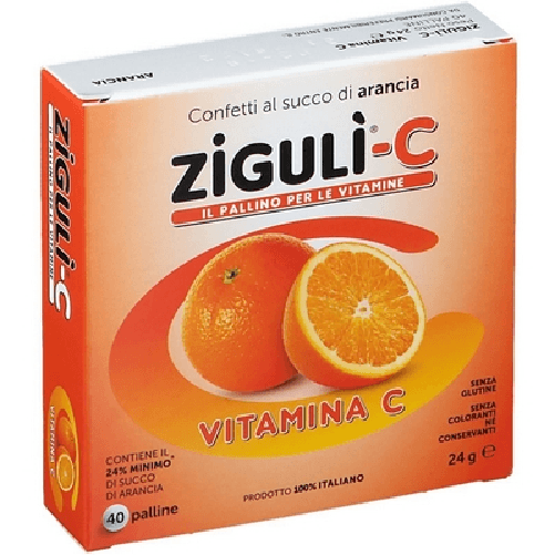 Ziguli-C Arancia Palline 24g