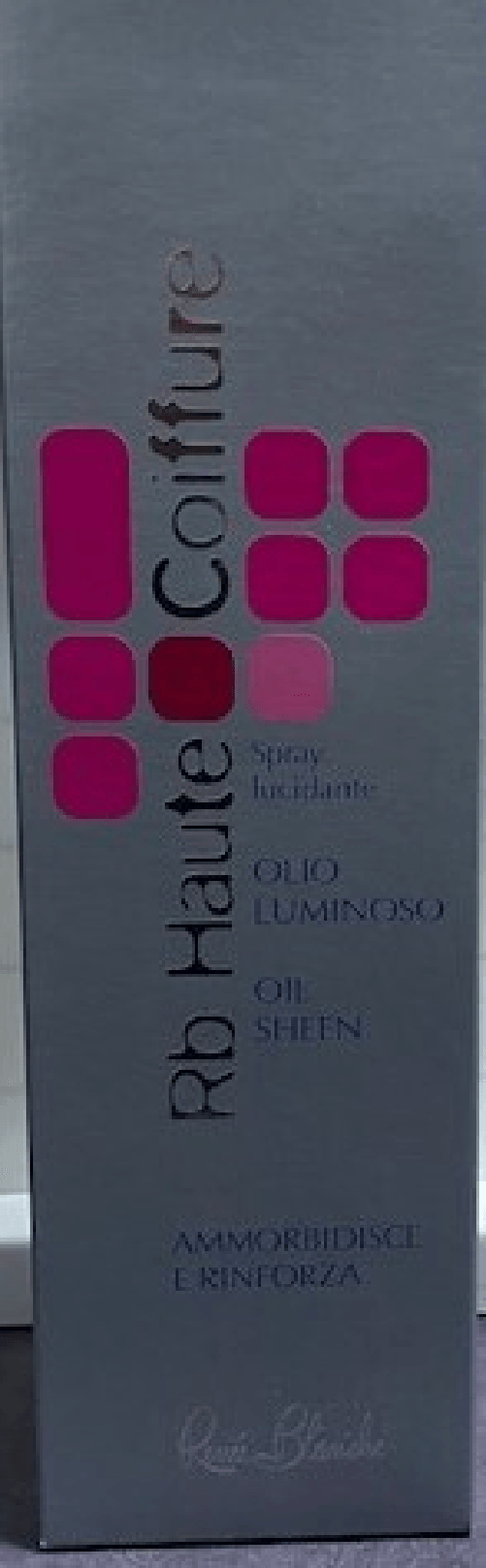 OLIO LUMINOSO SPRAY LUCIDANTE RB HAUTE COIFFEUR 100 ML x 6 pezzi