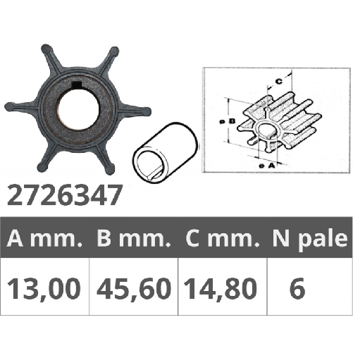 GIRANTE HONDA 4T 8-10HP