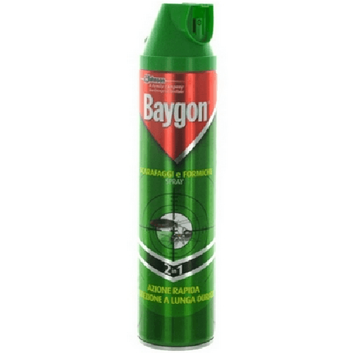 Insetticida Scarafaggi E Formiche Spray Baygon Ml 400
