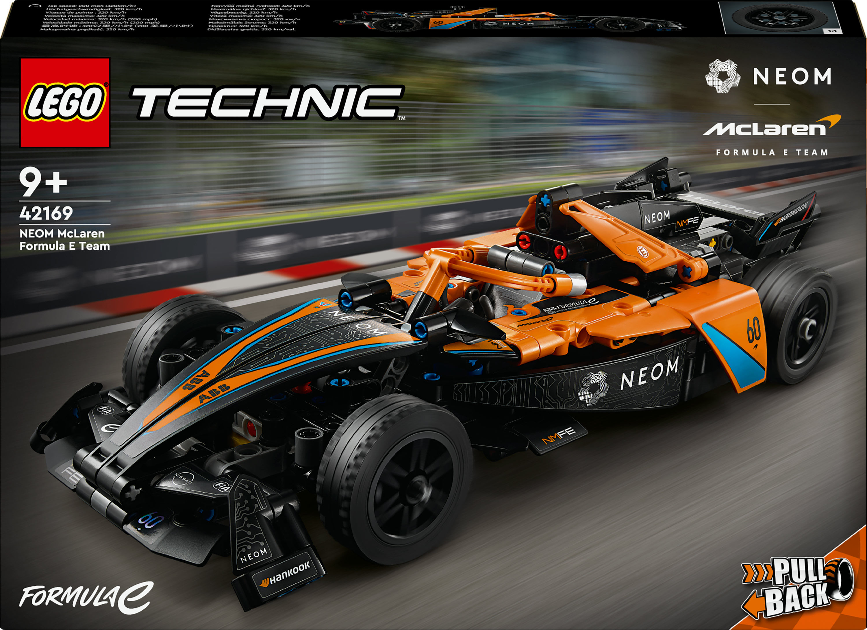 LEGO NEOM McLaren Formula E Race Car