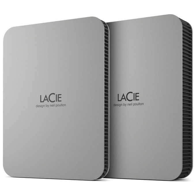 LaCie Mobile Drive (2022) disco rigido esterno 1 TB 2.5" USB tipo-C 3.2 Gen 1 (3.1 Gen 1) Argento