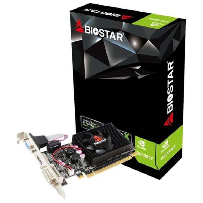 Biostar VN6103THX6 Scheda Video NVIDIA GeForce GT 610 2Gb GDDR3 Biostar GeForce GT610 NVIDIA GeForce GT 610 2 GB GDDR3