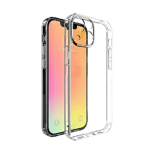 BigBuy Tech Custodia per Cellulare iPhone 14 Trasparente