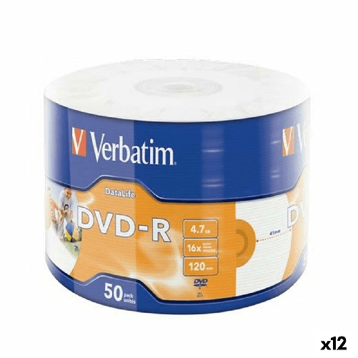 Verbatim DVD-R Verbatim 4,7 GB 16x (12 Unità)
