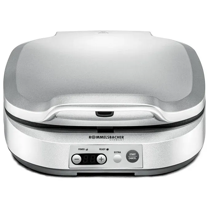 Rommelsbacher PC 1800 Pancake Maker 4 Baking Trace 13.5cm Rommelsbacher PC 1800 crepiera 4 crepe 1800 W Argento