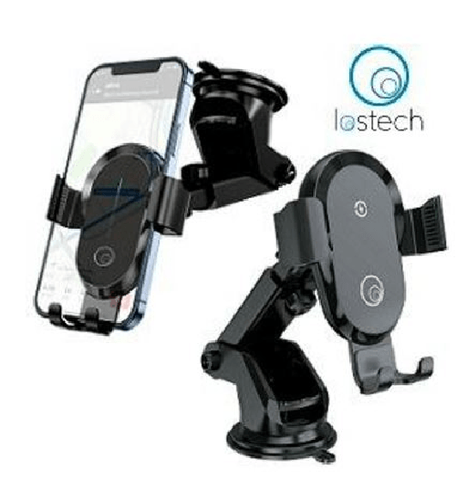 Supporto smartphone con ricarica rapida wireless