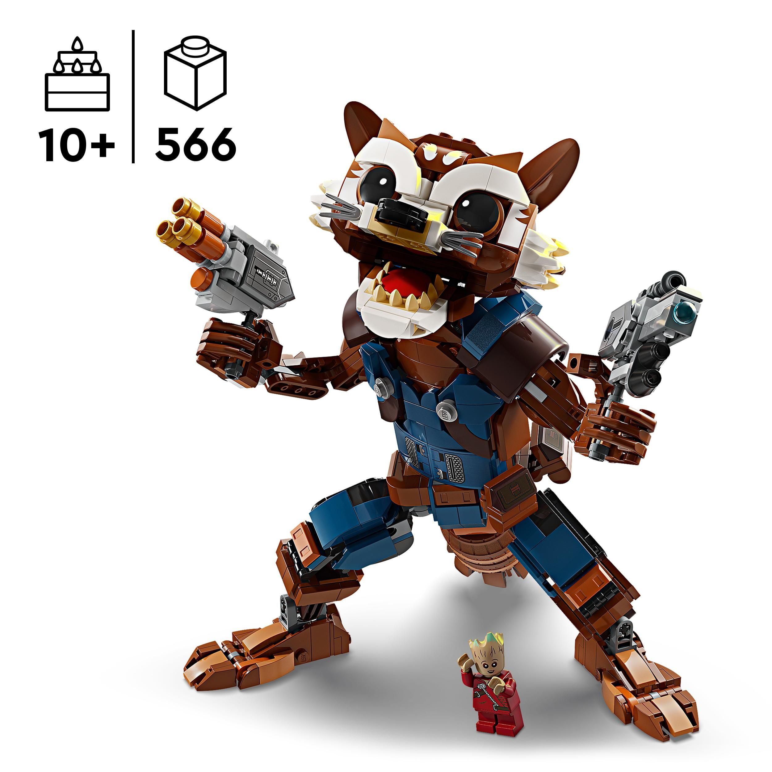 LEGO Marvel 76282 Rocket e Baby Groot LEGO Rocket e Baby Groot