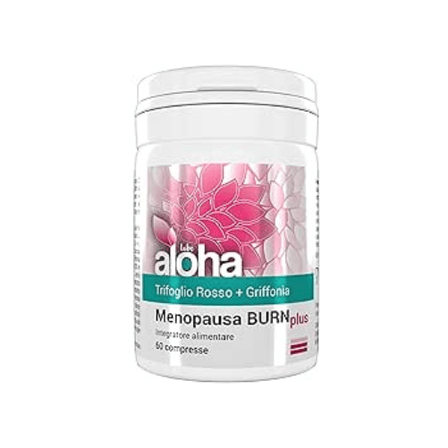 Aloha MenoPausa Integratore Alimentare Completo Supporto Metabolismo Vitamina D Compresse Menopausa Vampate Calore Ossa