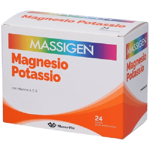 Massigen Magnesio e Potassio Bustine 144g