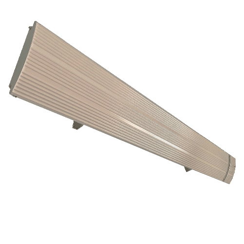 Mpc Marbella 3200w Radiatore a Infrarossi Per Esterno In Alluminio Da 3200w Bianco Nessuna Emissione Di Luce Elemento Riscaldante In Alluminio Estruso