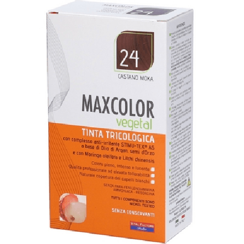 MaxColor Vegetal Tintura 24 Castano Moka 140mL