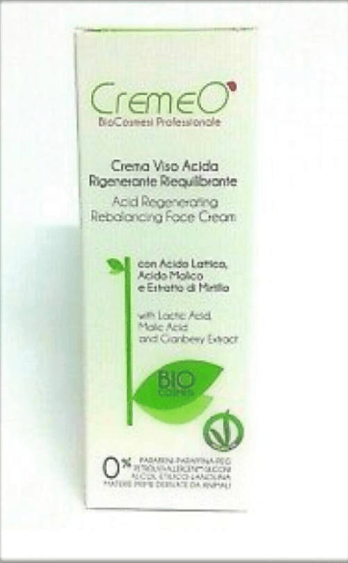 CREMA VISO ACIDA RIGENERANTE RIEQUILIBRANTE CREMEO' 75 ML