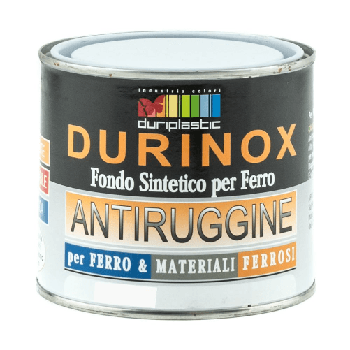 Durilux durinox antiruggine fondo protettivo sintetico per ferro metalli *** colore rosso, formato litri 0,500, confe...