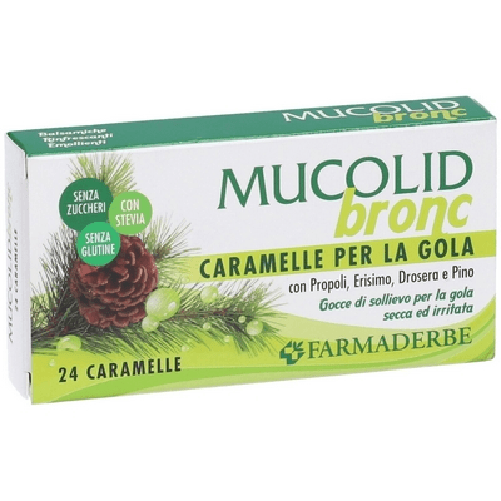 Mucolid Bronc Caramelle Propoli e Pino 70g