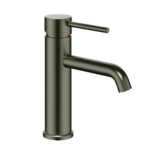 Miscelatore monocomando jazz per lavabo installazione rapida acqua calda fredda *** finitura- canna di fucile, confez...