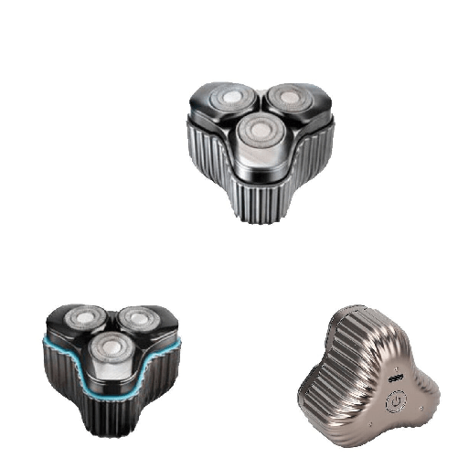 MINI RASOIO ELETTRICO RICARICABILE BARBA USB PORTATILE UOMO TESTINA SK-371