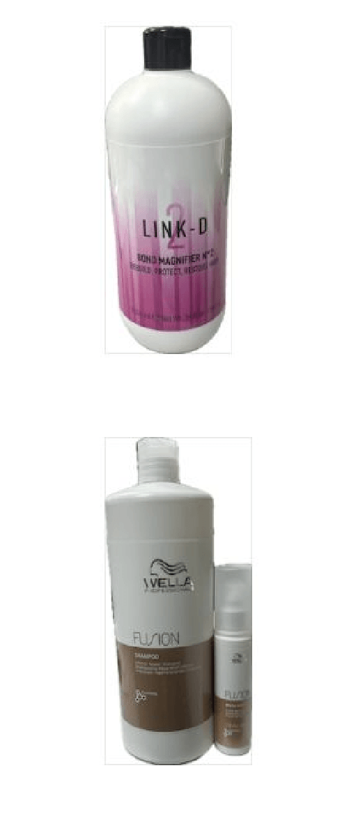 SHAMPOO WELLA LT FUSION PIU' AMINO REFILLER WELLA 70 ML PIU' LINK-D N°2 ELGON 1000 ML