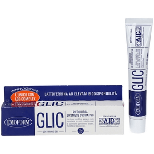 Emoform GLIC Dentifricio Gel 75mL