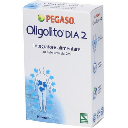 Oligolito DIA2 Fiale Sublinguali 20x2mL