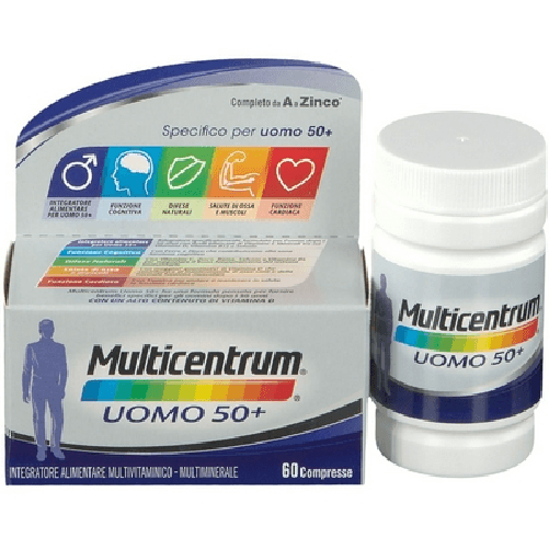 Multicentrum Uomo 50 Piu 60 Compresse 80g