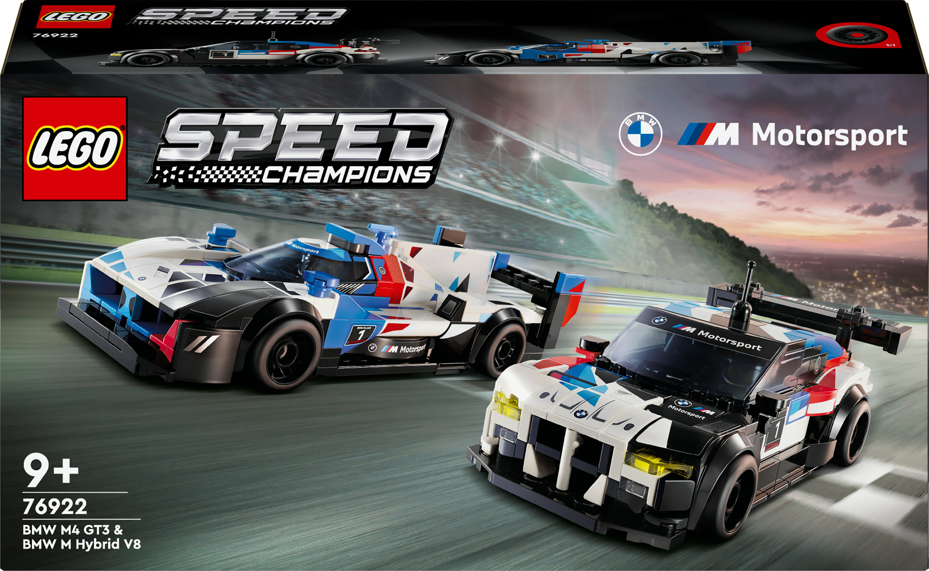 LEGO Auto da corsa BMW M4 GT3 e BMW M Hybrid V8