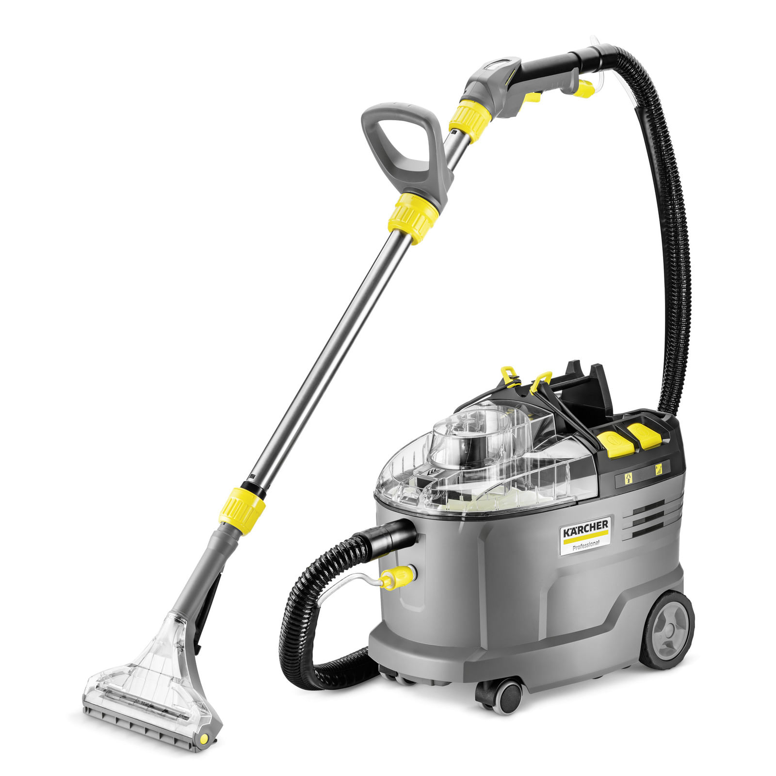 Karcher Kärcher 1.101-702.0 macchina per pulire il tappeto Camminare dietro Profondo Nero, Grigio, Giallo Kärcher 1.101-702.0 macchina per pulire il t
