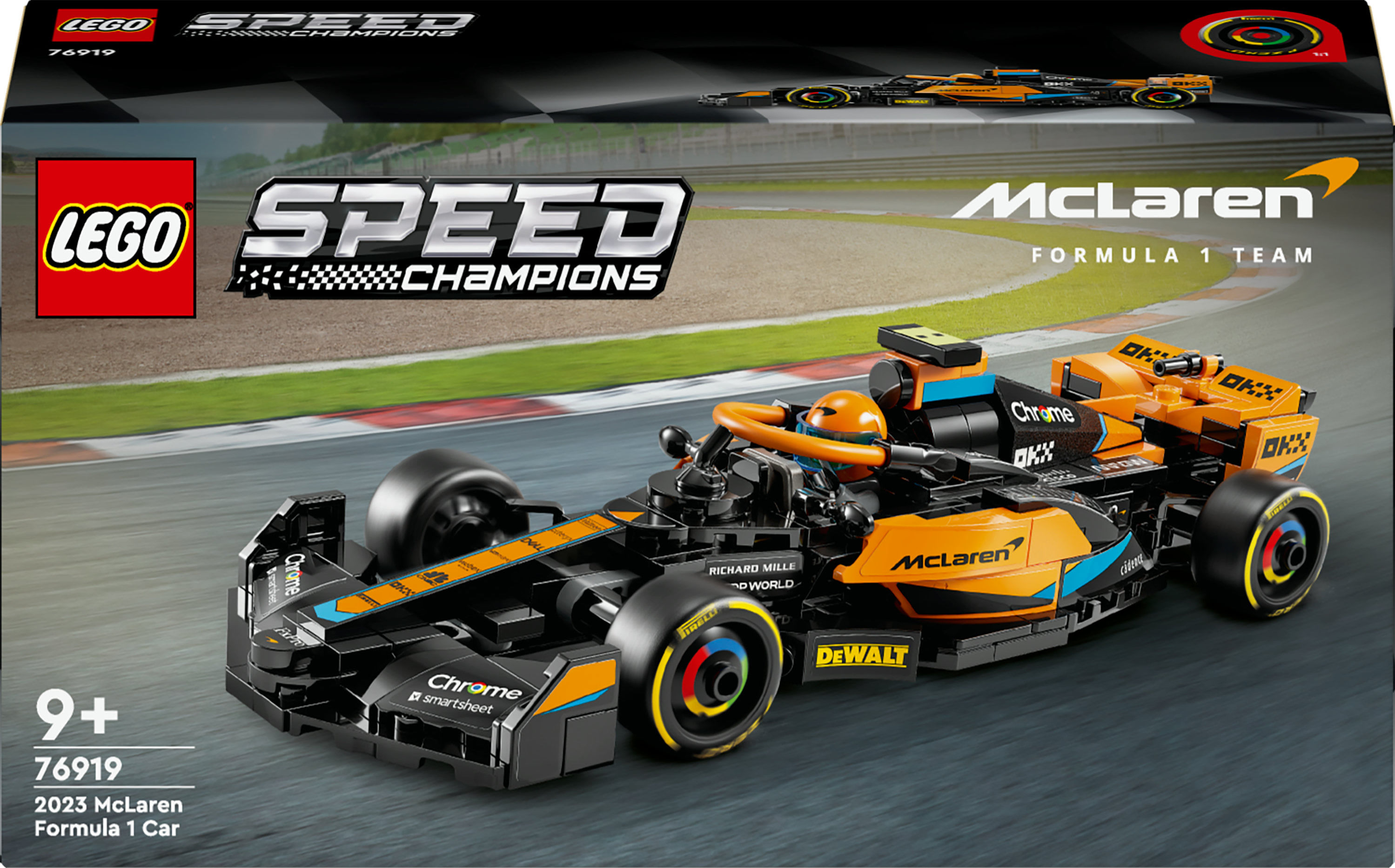 LEGO Speed Champions Monoposto da Corsa McLaren Formula 1 2023 LEGO Monoposto da corsa McLaren Formula 1 2023