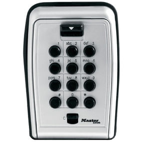 Masterlock Master Lock 5423EURD Cassaforte per Chiavi Set Montaggio Combinato a Tasti MASTER LOCK 5423EURD cassaforte Cassaforte a muro Nero, Grigio