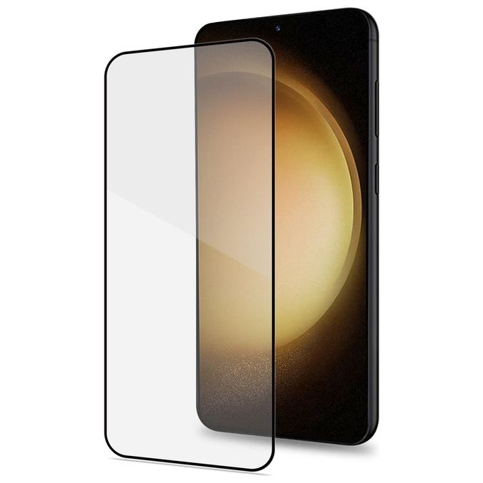 Celly FULL GLASS Pellicola proteggischermo trasparente Samsung 1 pz Celly Full Glass per Samsung Galaxy S23 5G Nero