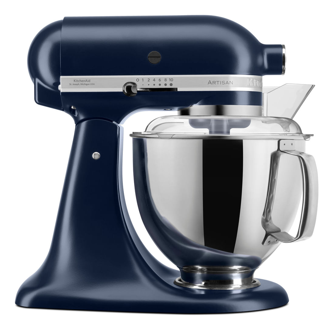 KitchenAid 5KSM175PSEIB Artisan Impastatrice Planetaria 300W 4,8 Litri Blu KitchenAid Artisan Sbattitore con base 300 W Blu