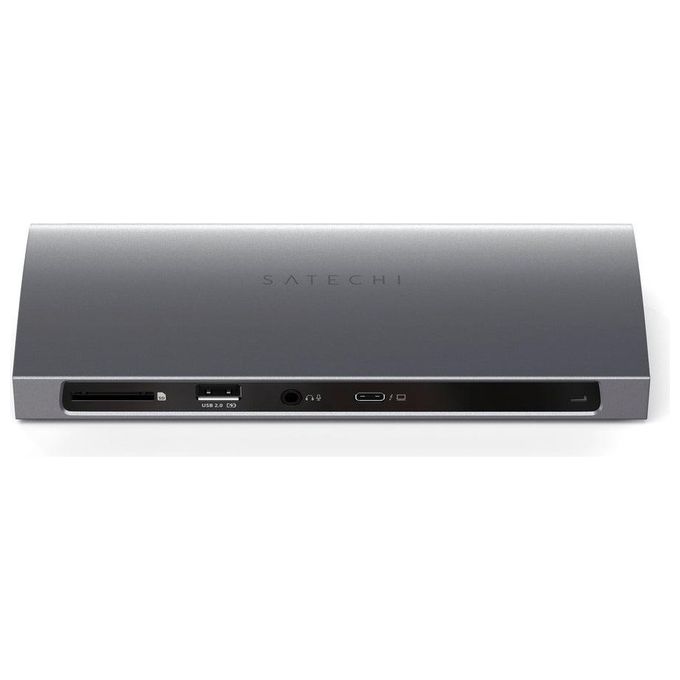 Satechi ST-UCT4DM replicatore di porte e docking station per laptop Cablato Thunderbolt 4