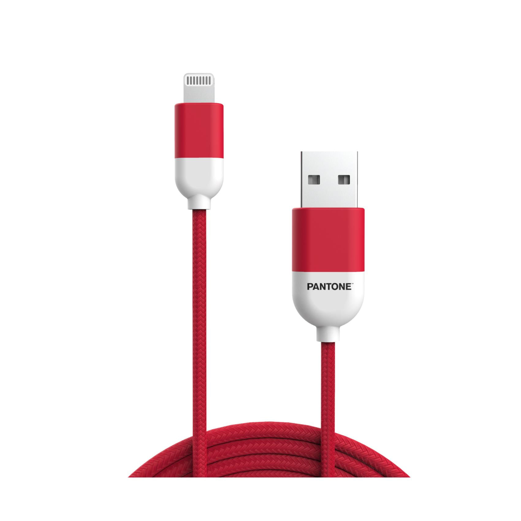 Celly PT-LCS001-5R1 cavo per cellulare Rosso 1,5 m USB A Lightning