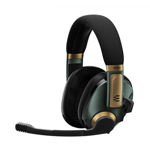 Sennheiser Epos-Sennheiser H3PRO Hybrid Green Auricolare Wireless a Padiglione da Gaming Bluetooth Nero-Oro-Verde EPOS H3PRO Hybrid Auricolare Wireles