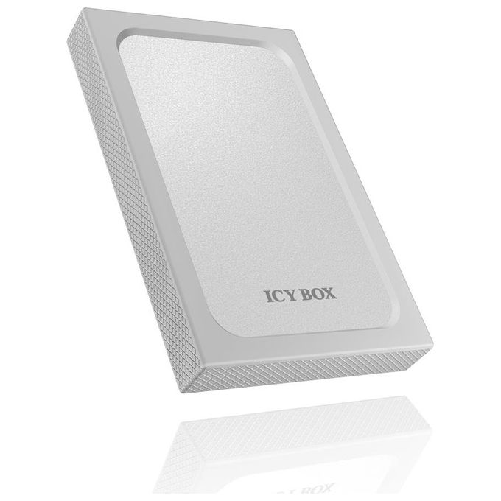 ICY BOX IB-254U3 Box esterno HDD/SSD Argento 2.5" Alimentazione USB