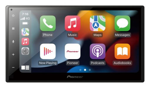Pioneer SPH-DA360DAB Monitor Touch-Screen 6.8'' Dab-dab Usb Bluetooth Apple Car Play Pioneer SPH-DA360DAB Nero Wi-Fi Bluetooth