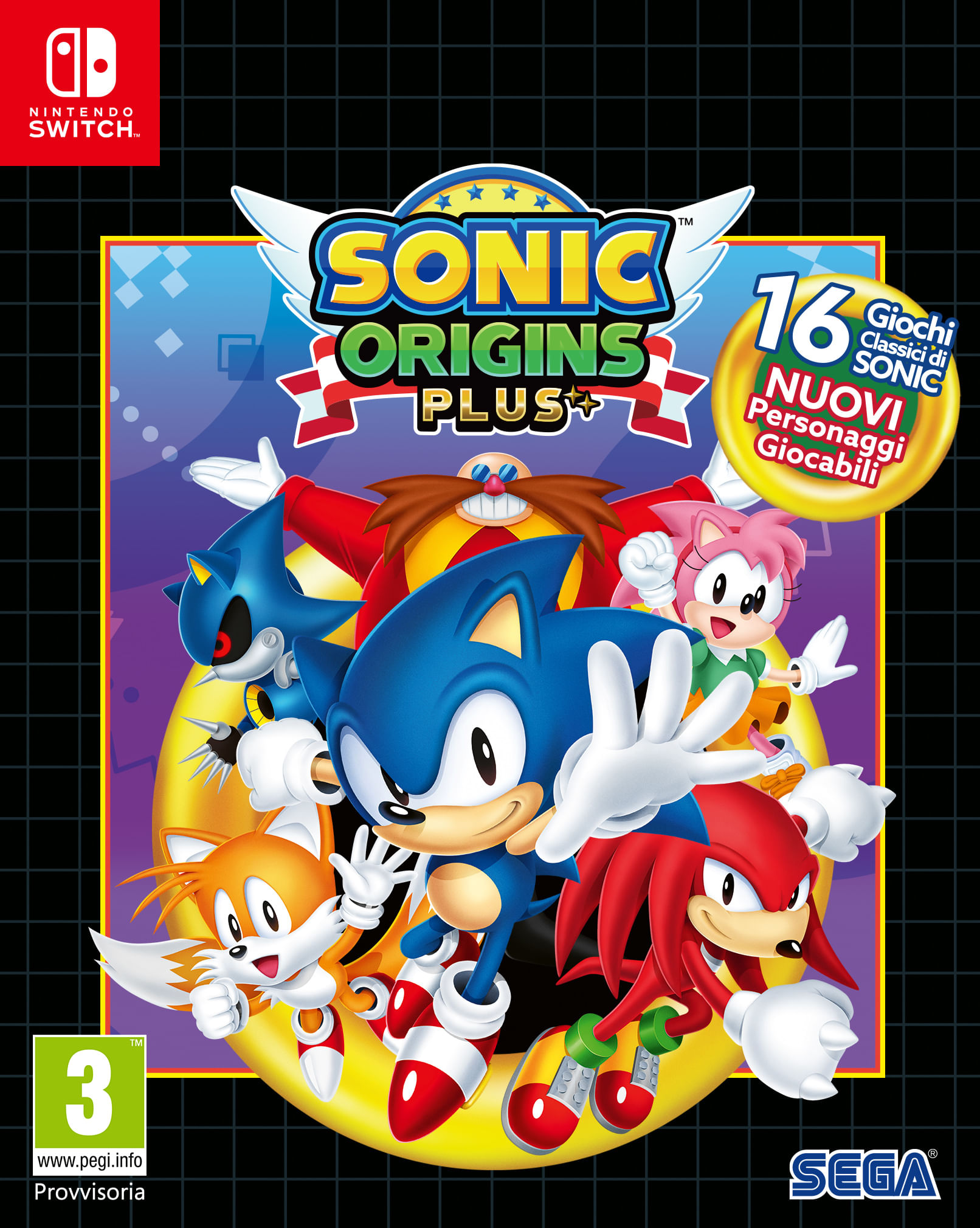 Sega Videogioco Sonic Origins Plus Day One Edition per Nintendo Switch Deep Silver Sonic Origins Plus - Day One Edition Nintendo Switch