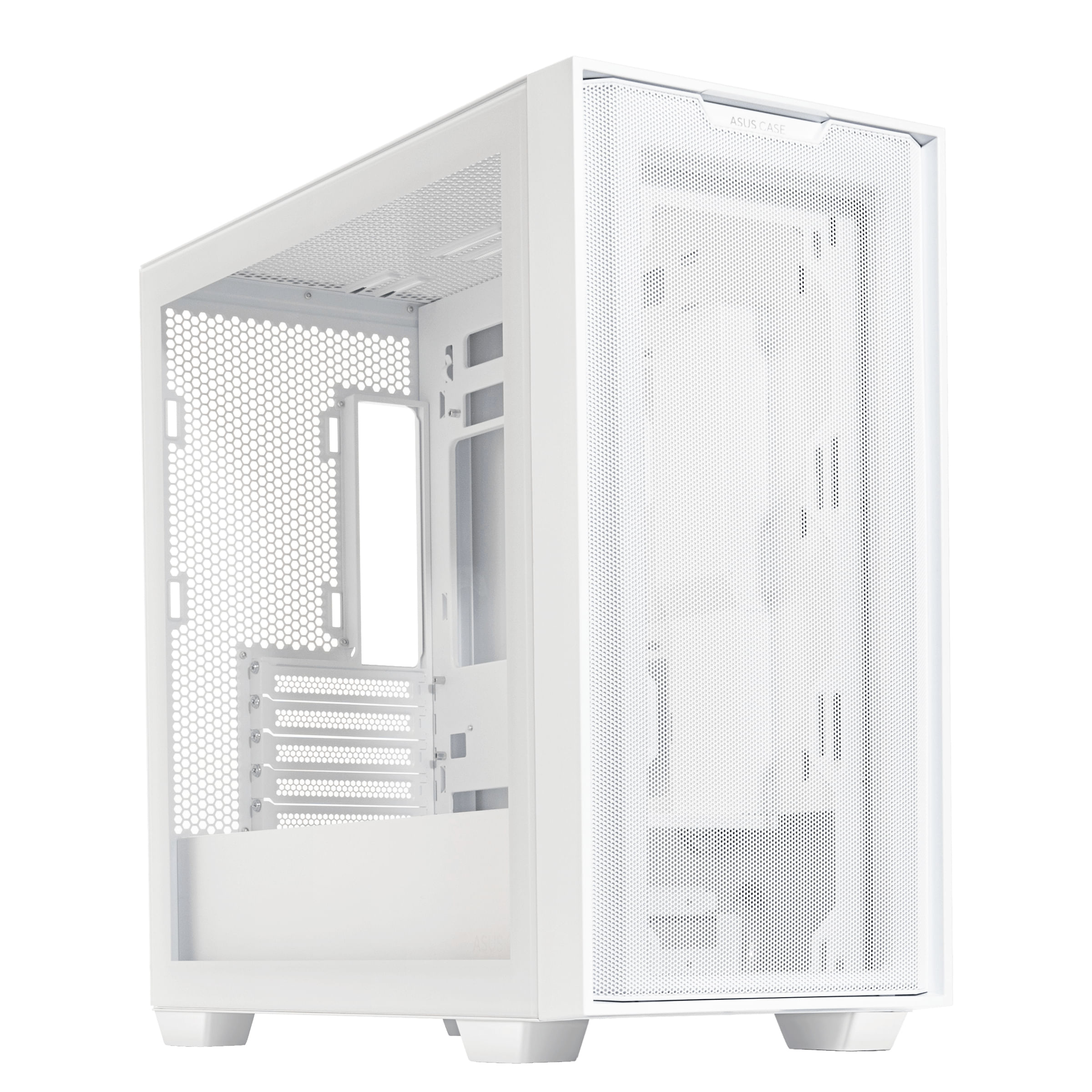 Asus A21 Case micro-ATX, Radiatori fino a 360 mm, Schede Grafiche fino a 380 mm, Raffreddamento efficace ASUS A21 Bianco